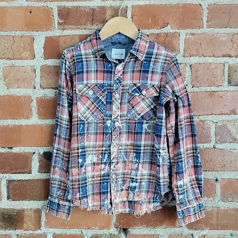 Joe's Jeans button up long-sleeve shirt kids 6‎